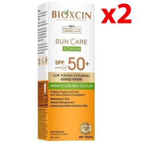 Bioxcin Sun Care Acnium SPF 50 2x50 ml Güneş Kremi