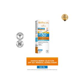 Bioxcin Sun Care Baby Minarel SPF15 100 ml Güneş Krem