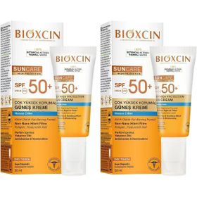 Bioxcin Sun Care Hassas Ciltler SPF50 2x50 ml Çok Yüksek Korumalı Güneş Kremi