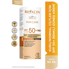 Bioxcin Sun Care Spf 50+ 50 ml Çok Yüksek Korumalı Kuru&Normal Ciltler İçin Güneş Kremi