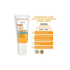 Bioxcin Suncare Hassas Ciltler SPF50+ 50 ML Güneş Kremi