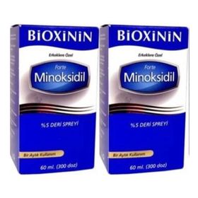 Bioxinin Forte Minoksidil 2x60 ml %5 Deri Spreyi