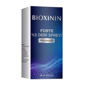 Bioxinin Forte Minoksidil 60 ml Erkeklere Özel %5 Deri Spreyi
