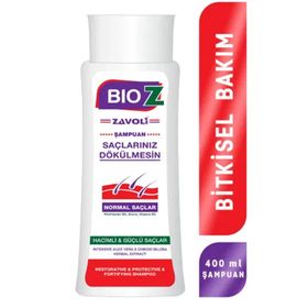 Bioz Normal Saçlar İçin 400ml Şampuan