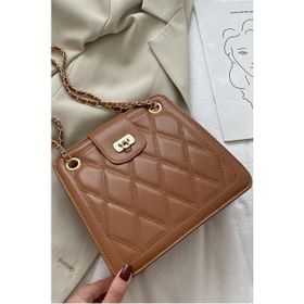 Bipanya BP-4523O Sarı Morutan Zincir Askılı Kadın Omuz Çantası