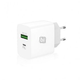 Bipower BI-204 20W USB-C Beyaz Güç Adaptörü