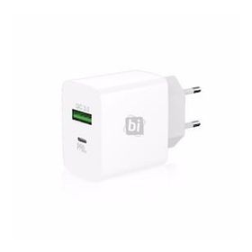 Bipower BI-204 20W USB-C Beyaz Güç Adaptörü