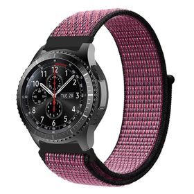 Bipower E2M Huawei Watch 20 mm KRD03 Bordo Hasır Akıllı Saat Kordon