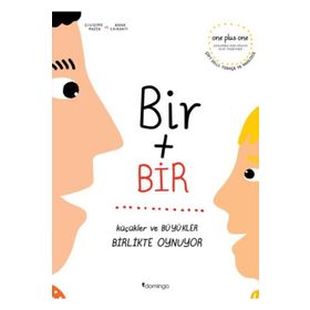 Bir Artı Bir Küçükler ve Büyükler Birlikte Oynuyor Çift Dilli - Domingo Yayınları