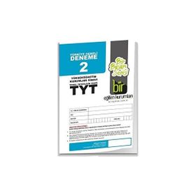 Bir Eğitim Kurumları TYT Türkiye Geneli Deneme Sınavı 1-2-3-4-5 Set