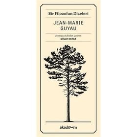 Bir Filozofun Dizeleri - Jean Marie Guyau