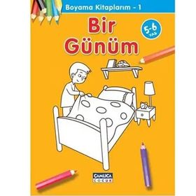 BIR GÜNÜM BOYAMA KİTAPLARIM 1 - ABDULLAH ÖZBEK;BILAL GEZER