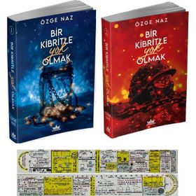 Bir Kibritle Yok Olmak 2 Kitap Set - Özge Naz + Mat. Öğreten Cetvel