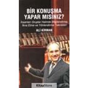 BIR KONUŞMA YAPAR MISINIZ - ALI KIRMAN
