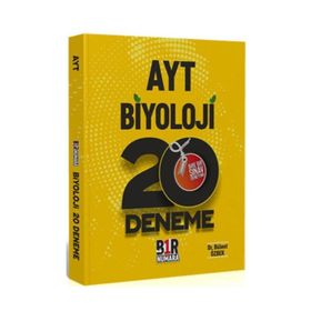 Bir Numara Yayınları AYT Biyoloji 20 Deneme 2020