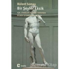 Bir Şeyler Eksik - Bülent Somay - Metis Yayınları