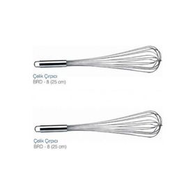 Biradlı 25 cm Çelik Çırpıcı