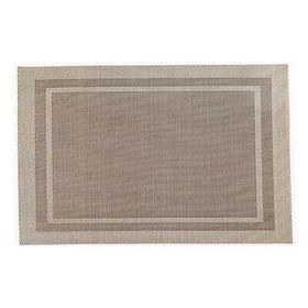 Biradlı 30x45 cm Kahverengi Pvc Amerikan Servis