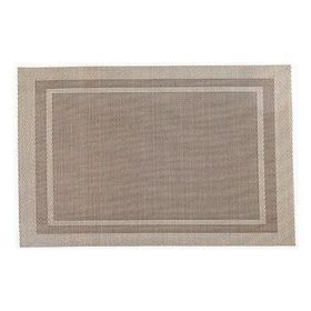 Biradlı 30x45 cm Kahverengi Pvc Amerikan Servis