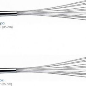 Biradlı 35 cm Çelik Çırpıcı
