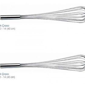 Biradlı 40 cm Çelik Çırpıcı