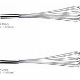 Biradlı 40 cm Çelik Çırpıcı