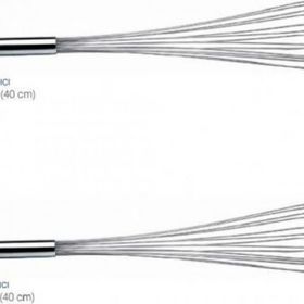 Biradlı 40 cm Çelik Çırpıcı