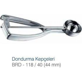 Biradlı 44 mm Makaslı Dondurma Kepçesi