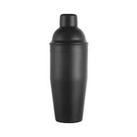 Biradlı 700 cl Çelik Siyah Kokteyl Shaker