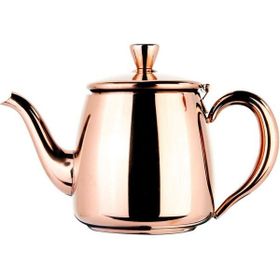 Biradlı Altın 550 ml Çelik Kahve ve Çay Potu