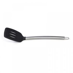 Biradlı BRD 0426 A B Siyah 35 cm Silikon Spatula
