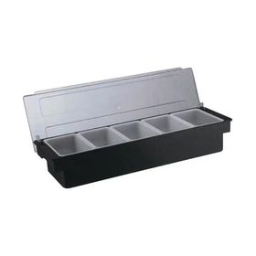 Biradlı BRD-H10311 50x16x9 cm 5'li Polikarbon Kapaklı Bar Konteyner