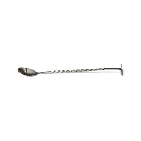 Biradlı Burgulu 27 cm Çelik Bar Kaşığı