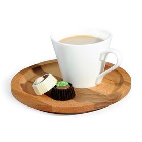 Biradlı GRV-1818 17 cm Nescafe Sunum Yuvarlak Takım