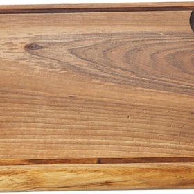 Biradlı GRV-1882 35x25 cm Ceviz Asimetrik Steak Tahta