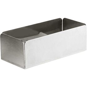Biradlı GRV-194 5,5x12x4 cm Çelik Kare Poşet Şekerlik