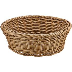 Biradlı GRV-2454 Plastik Yuvarlak 21x21x7 cm Sepet