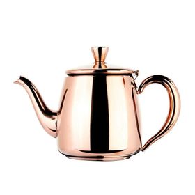 Biradlı GRV-254 550 mm Bakır Çelik Kahve ve Çay Potu