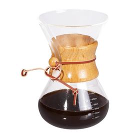 Biradlı GRV-313 800 ml Cam Kahve Demleme