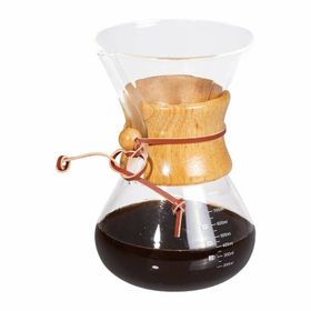 Biradlı GRV-313 800 ml Cam Kahve Demleme