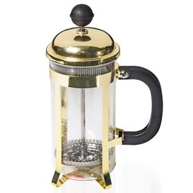 Biradlı GRV-D5 Altın 350 cc Lüks French Press