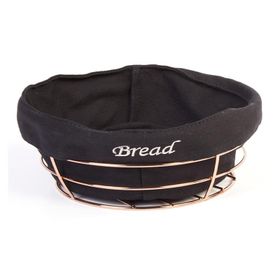 Biradlı HW-179B Yuvarlak Bezli Ekmek Sepeti