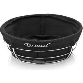 Biradlı HW-179B Yuvarlak Bezli Ekmek Sepeti