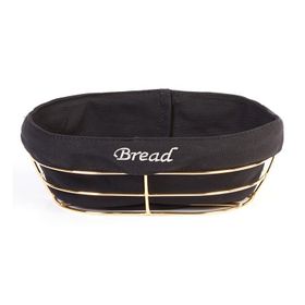 Biradlı HW-186A Bezli Oval Ekmek Sepeti