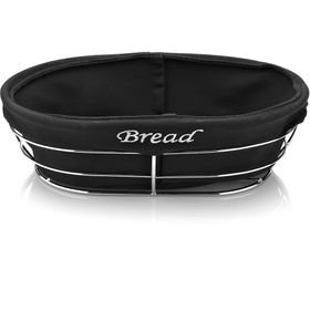 Biradlı HW-186A Bezli Oval Ekmek Sepeti