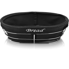 Biradlı HW-186A Bezli Oval Ekmek Sepeti