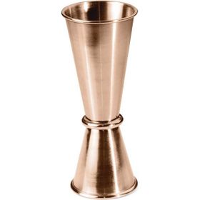 Biradlı Jigger 2'li 3/6 cl Bakır Kokteyl Ölçü