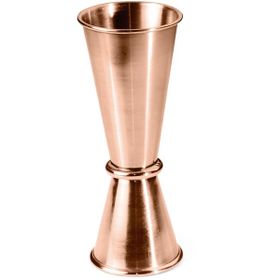 Biradlı Jigger 2'li 3/6 cl Bakır Kokteyl Ölçü