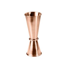 Biradlı Jigger 2'li 3/6 cl Bakır Kokteyl Ölçü