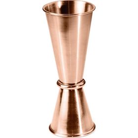Biradlı Jigger 2'li 3/6 cl Bakır Kokteyl Ölçü
